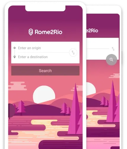 Rome2Rio mobile apps